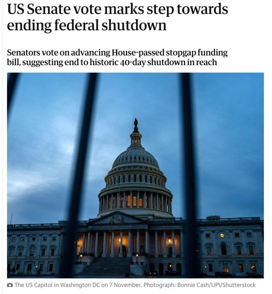 美参院为政府开门亮“绿灯” 两党的硬仗才开场