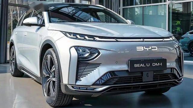 全新比亚迪Seal U DM-i亮相纯电200km+亏电41L